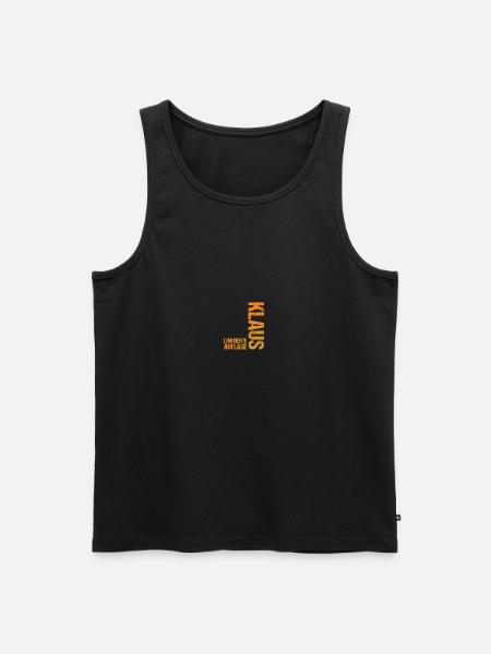 Klaus - Men's Premium Organic Tank Top - black