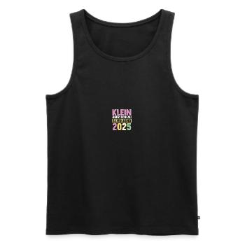 Kita Farewell First Grade School Enrollment 2025 - Men's Premium Organic Tank Top - black - Front - Michal (187cm)