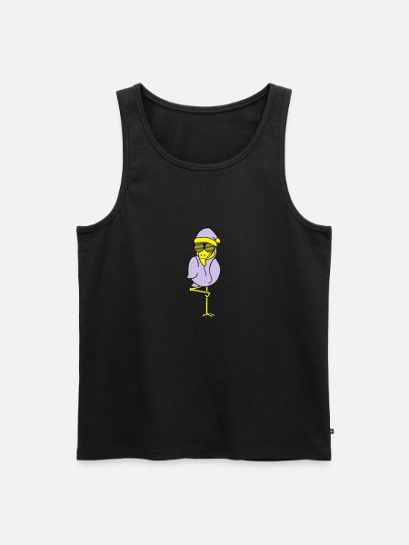 flamingo weihnachtsmann - Männer Premium Bio Tank Top - 