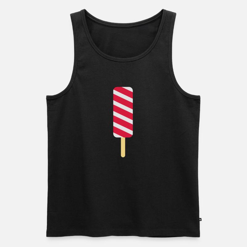 eis design geschmack - Männer Premium Bio Tank Top - Schwarz