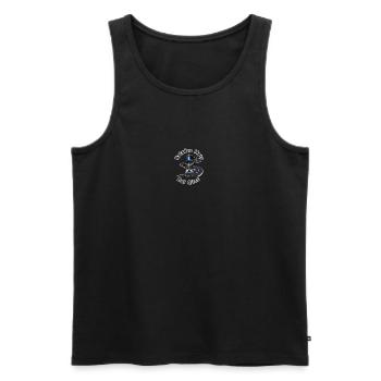 Bof Tee Shirt 02 removebg preview - Débardeur bio Premium Homme - noir - Devant - Michal (187cm)