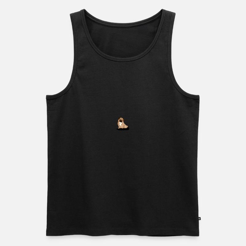 MOPS - Männer Premium Bio Tank Top - Schwarz