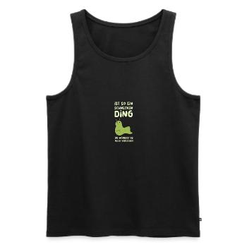 Ist So Ein Schnecken Ding du würdest es nicht - Männer Premium Bio Tank Top - Schwarz - Vorne - Michal (187cm)