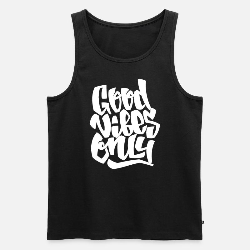 Coole Sprüche - Männer Premium Bio Tank Top - Schwarz