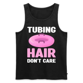 Rafting - Männer Premium Bio Tank Top - Schwarz - Vorne - Michal (187cm)