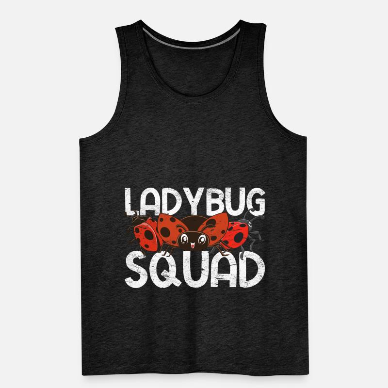 Ladybug Squad Drôle cadeau Ladybug Débardeur bio Premium Homme