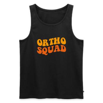 Ortho surgeon, Nurse Doctor assistant orthopedic - Männer Premium Bio Tank Top - Schwarz - Vorne - Michal (187cm)