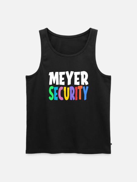 Meyer Safety Family Gift - Men's Premium Organic Tank Top - black
