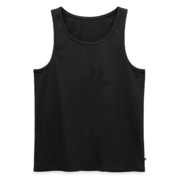 BTBR $ Dollar Splash - Männer Premium Bio Tank Top - Schwarz - Vorne - AI Model Male 178 light (178cm)