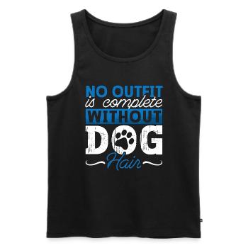 Animal Rescue No Outfit Is Adoption Animal Rescuer - Men's Premium Organic Tank Top - black - Front - Michal (187cm)