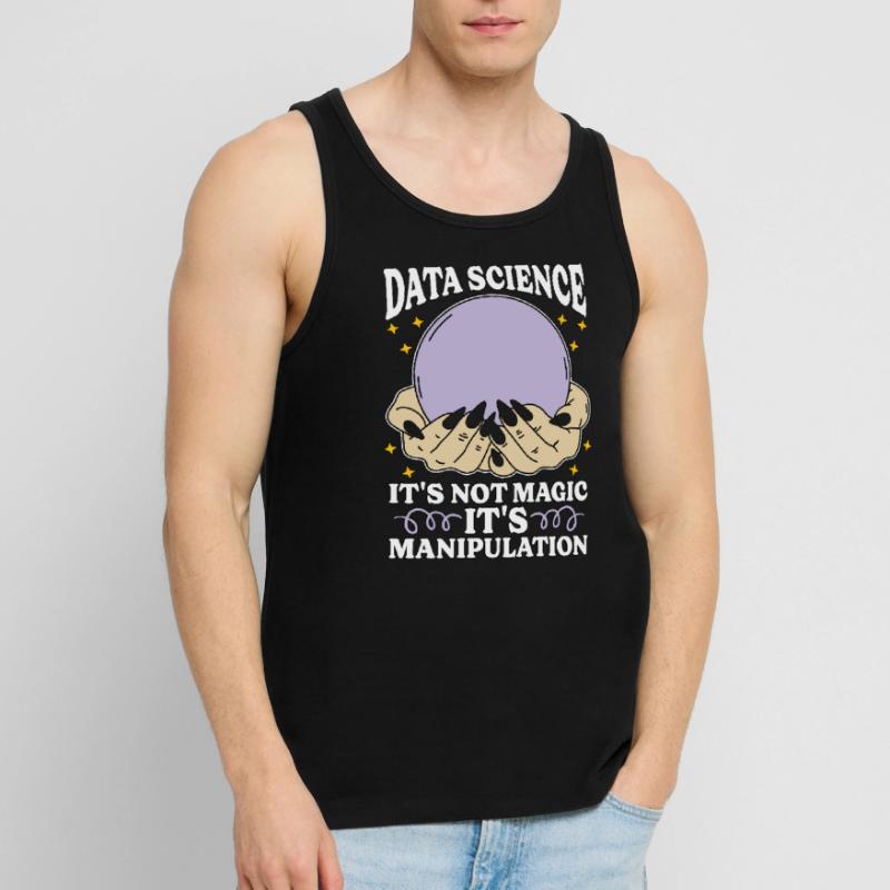Data Mining Data Science It's Not Magic Programmer Männer Premium Bio Tank Top