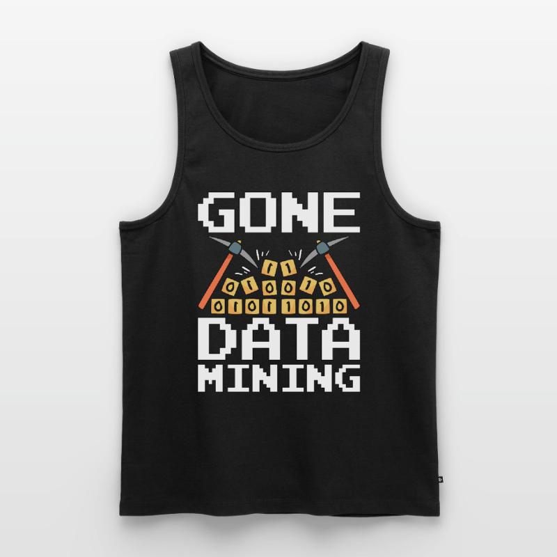 Data Mining Gone Data Mining Computer Engineering Männer Premium Bio Tank Top