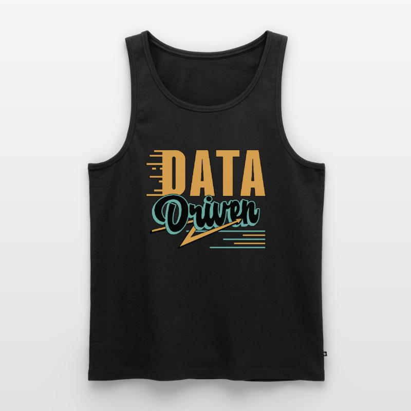 Data Analyst Data Driven Machine Learning Analysts Men's Premium Organic Tank Top