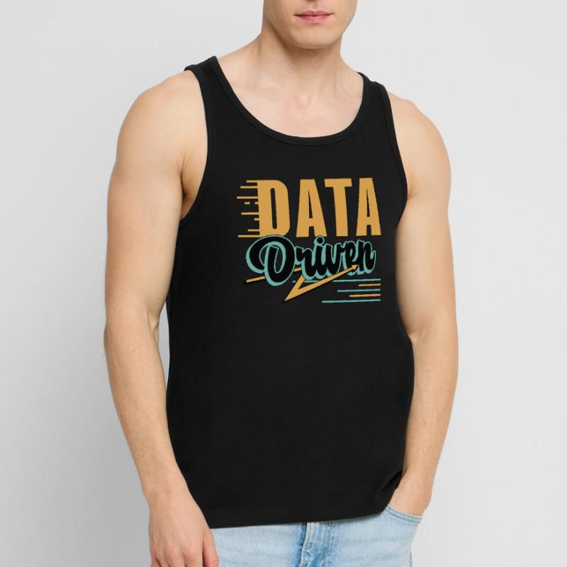 Data Analyst Data Driven Machine Learning Analysts Men's Premium Organic Tank Top
