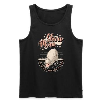 Livestock Breeder Show Mom Yes My Kids Farm Animal - Männer Premium Bio Tank Top - Schwarz - Vorne - Michal (187cm)