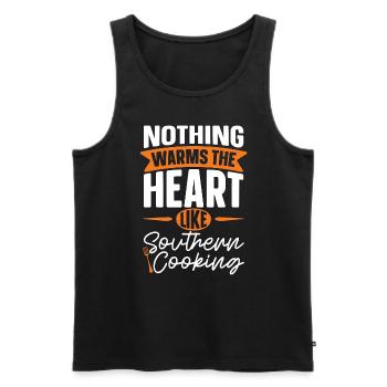 Biscuits And Gravy Nothing Warms The Food Lover - Männer Premium Bio Tank Top - Schwarz - Vorne - Michal (187cm)