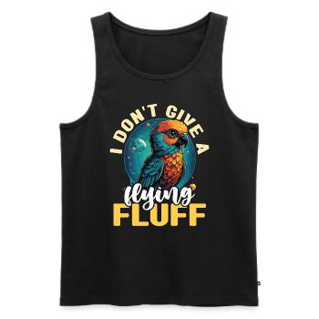 Conure I Don't Give A Flying Pet Bird Conure Lover - Men's Premium Organic Tank Top - black - Front - AI Model Male 178 light (178cm)