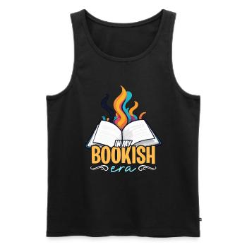 Literature Teacher In My Bookish Era Instructor - Männer Premium Bio Tank Top - Schwarz - Vorne - AI Model Male 178 light (178cm)