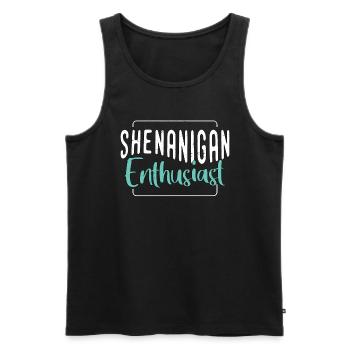 Events Coordinator Shenanigan Enthusiast Organizer - Männer Premium Bio Tank Top - Schwarz - Vorne - AI Model Male 178 light (178cm)