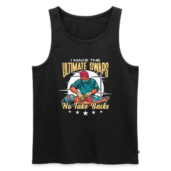 Transplant Surgery I Make The Ultimate Physician - Men's Premium Organic Tank Top - black - Front - Michal (187cm)