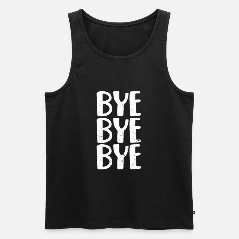 Nsync - Männer Premium Bio Tank Top - Schwarz