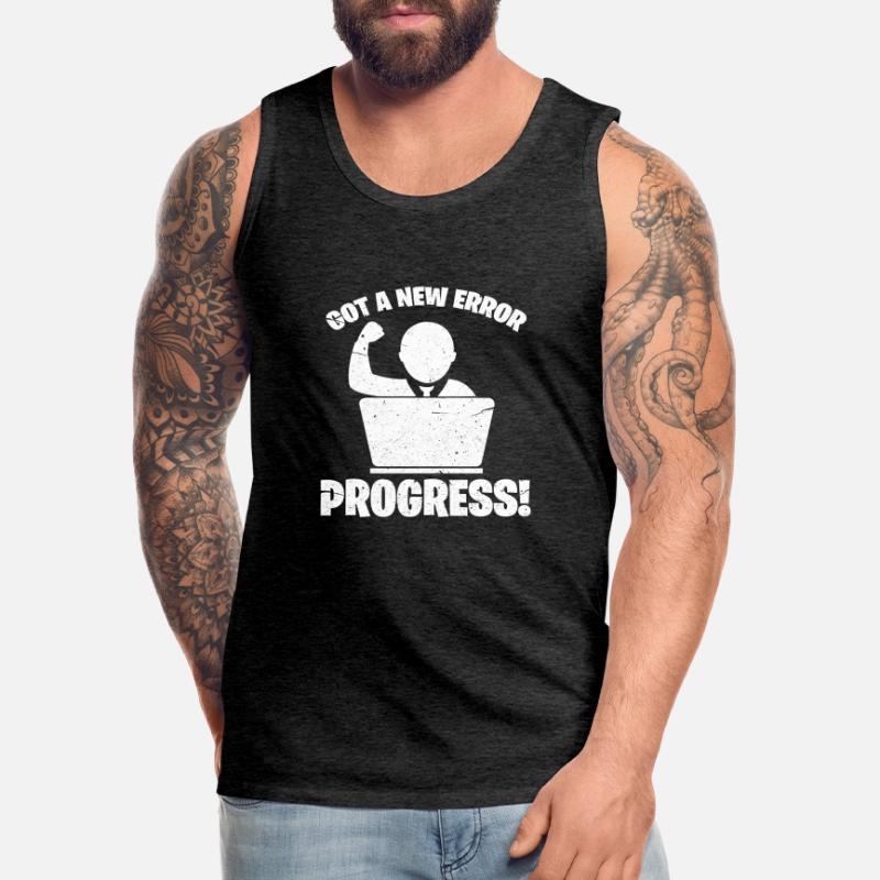 software developer Men's Premium Organic Tank Top