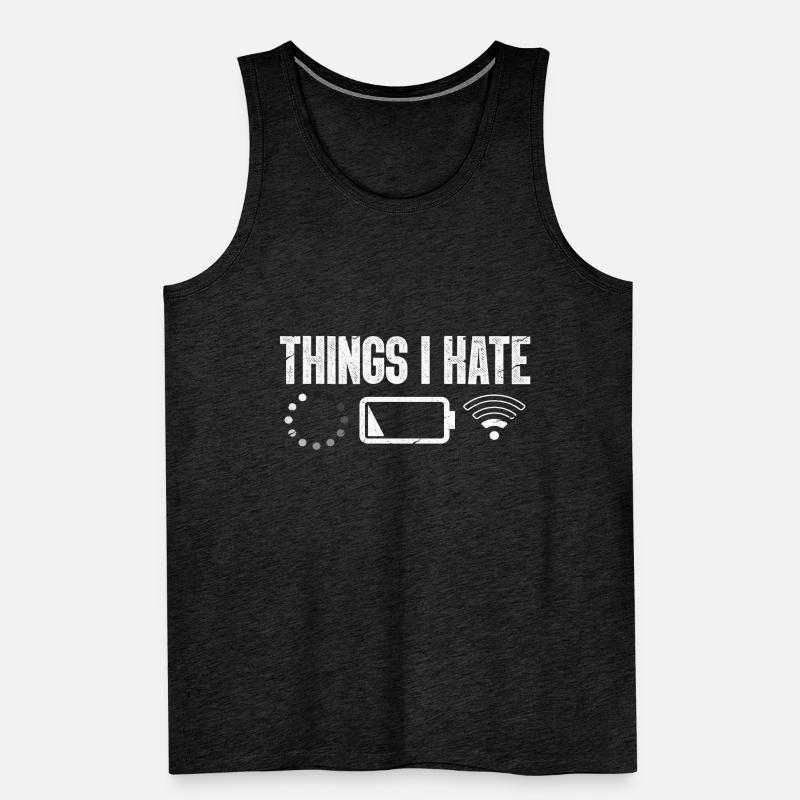 Computer Internet Programmierer Informatik Männer Premium Bio Tank Top