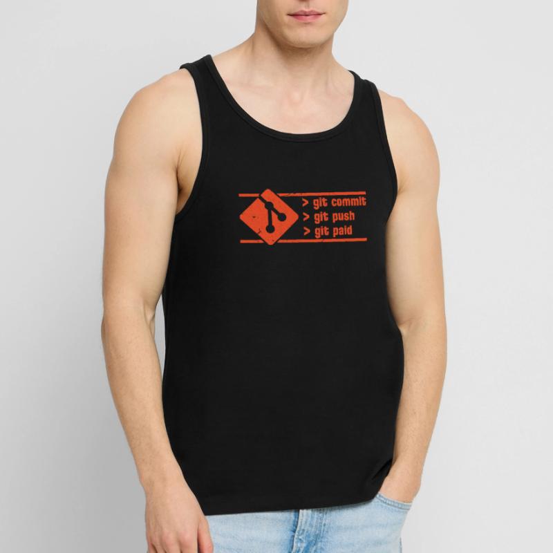Programmierer Coder Informatik Code Geschenk Männer Premium Bio Tank Top