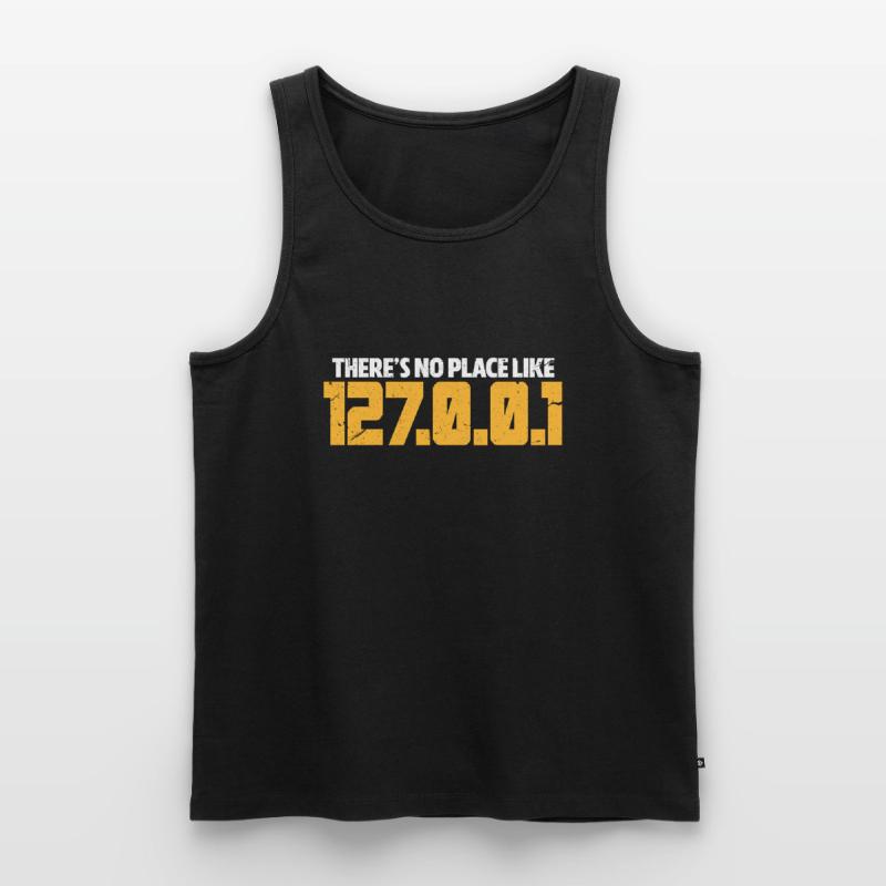 Programmierer Code Informatik Coder Geschenk Männer Premium Bio Tank Top