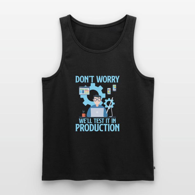 Programmeur codeur programmation informatique codeur Débardeur bio Premium Homme