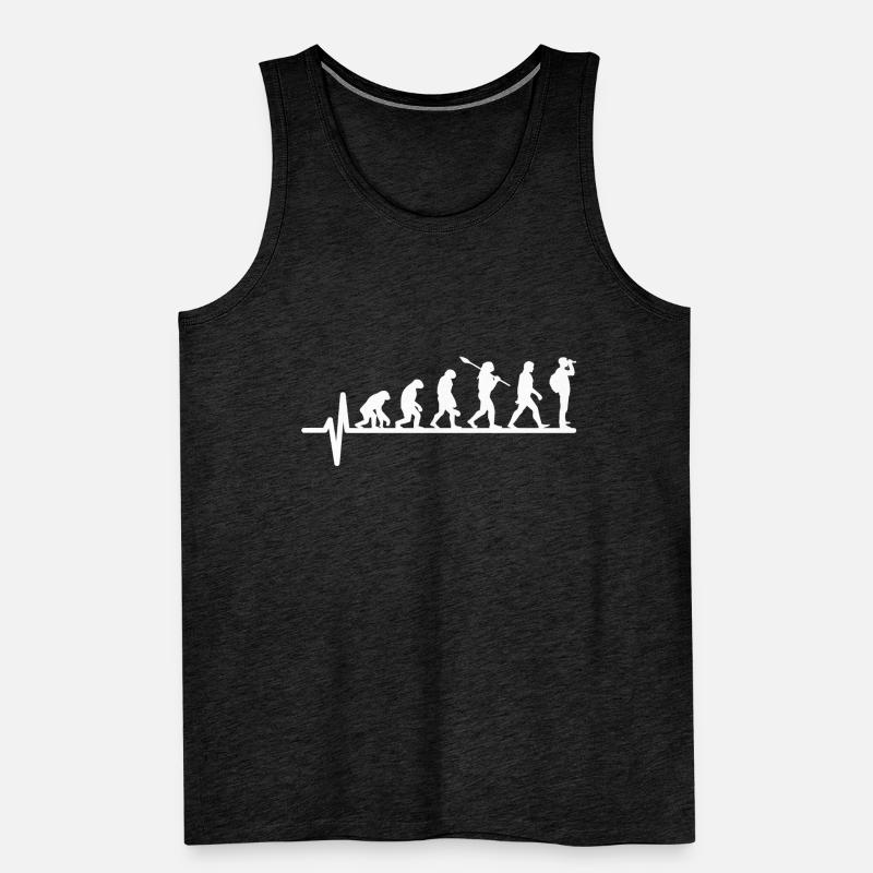 Vogelbeobachter Ornithologe Evolution Männer Premium Bio Tank Top