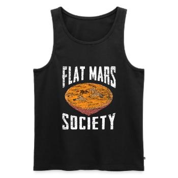 Astronomie Mars - Männer Premium Bio Tank Top - Schwarz - Vorne - Michal (187cm)