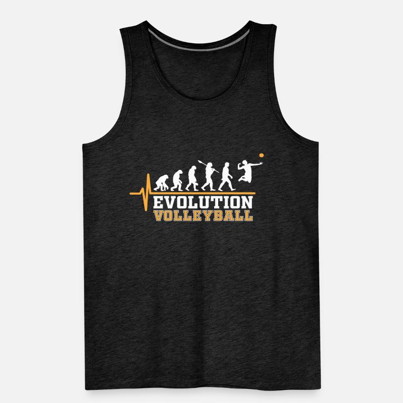 Volleyball Evolution Männer Premium Bio Tank Top