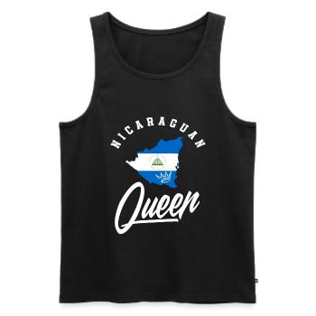 Nicaraguanische Königin Nicaragua - Männer Premium Bio Tank Top - Schwarz - Vorne - Michal (187cm)