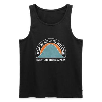 Big Data Science Engineer Scientist Analyst - Männer Premium Bio Tank Top - Schwarz - Vorne - AI Model Male 178 light (178cm)