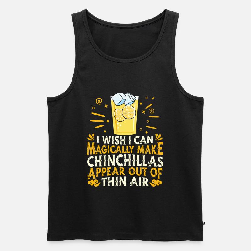 lemonade brus - Premium økologisk Tanktop for menn - svart