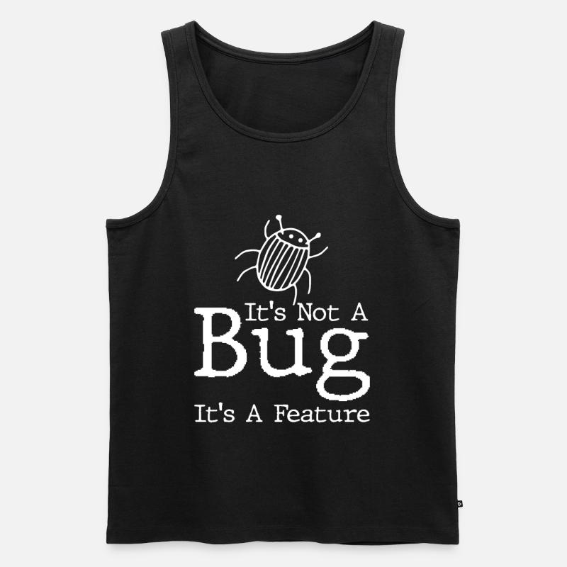 Programmierer Coder Software Entwickler - Männer Premium Bio Tank Top - Schwarz