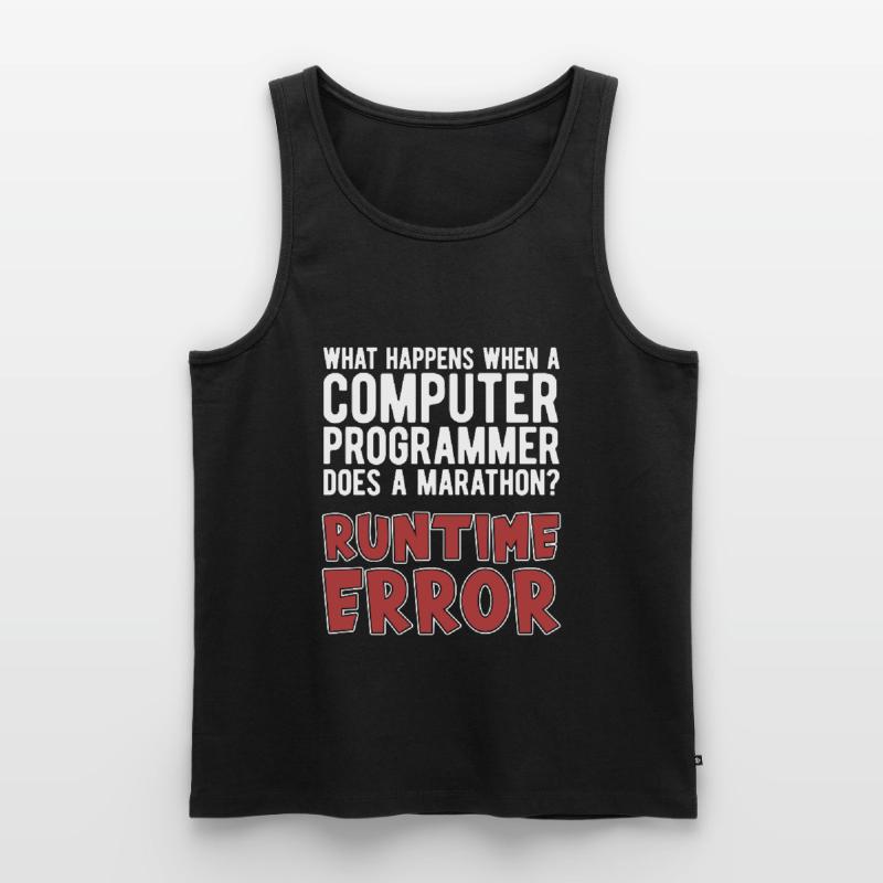 Programmierer Coder Software Entwickler Männer Premium Bio Tank Top
