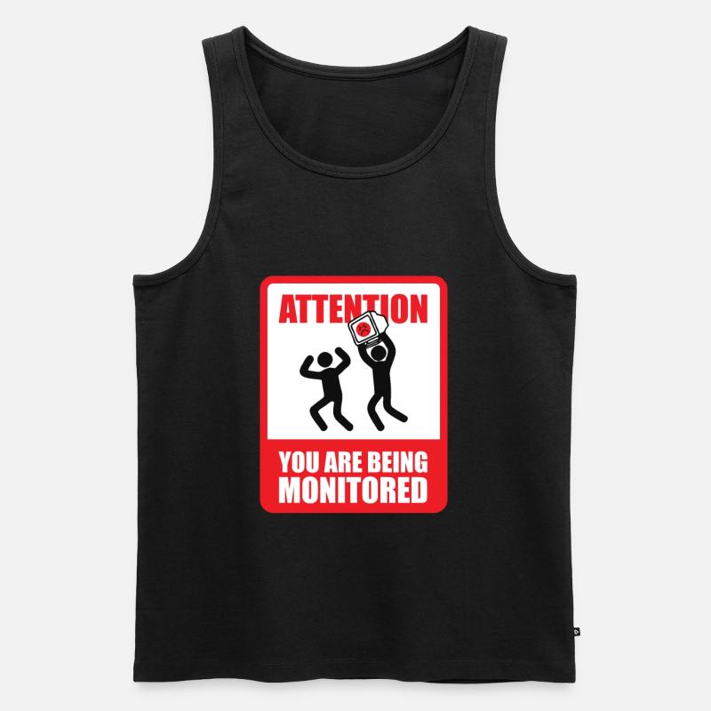 Programmierer Coder Software Entwickler - Männer Premium Bio Tank Top - Schwarz