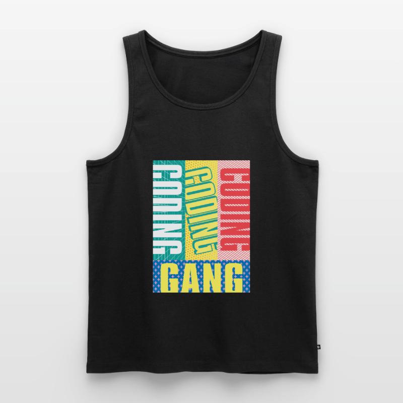 Programmer Coder Software Developer Men's Premium Organic Tank Top