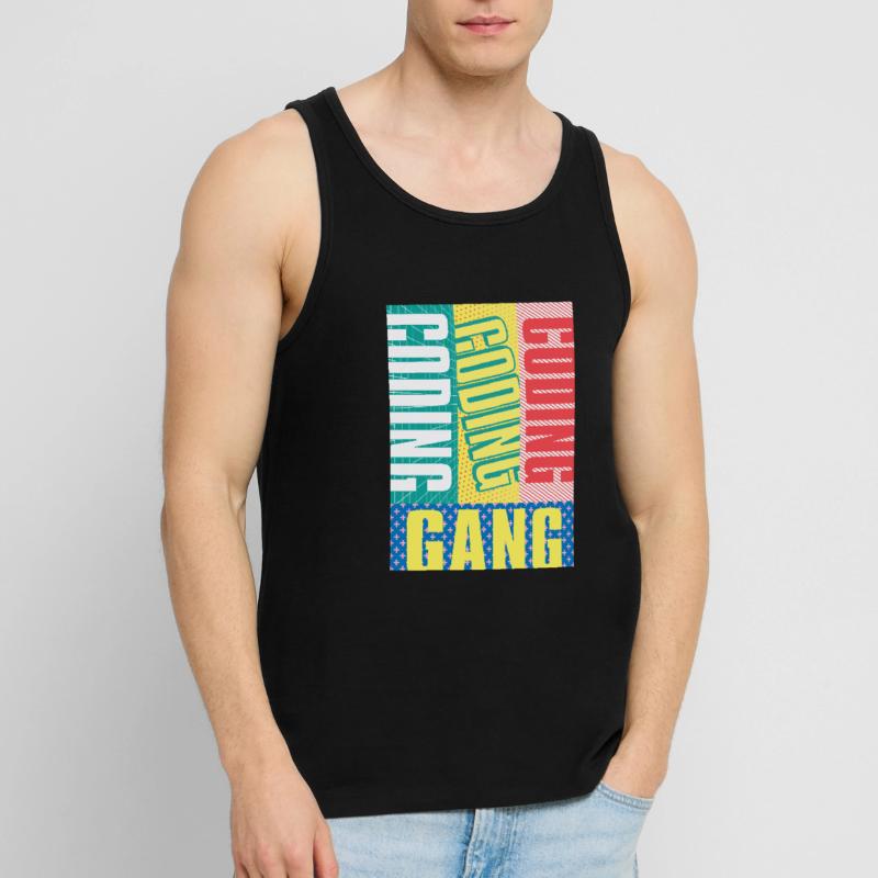 Programmer Coder Software Developer Men's Premium Organic Tank Top