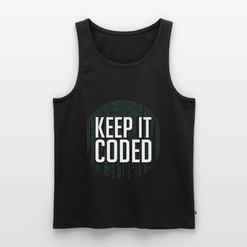 Programmer Coder Software Developer Men's Premium Organic Tank Top