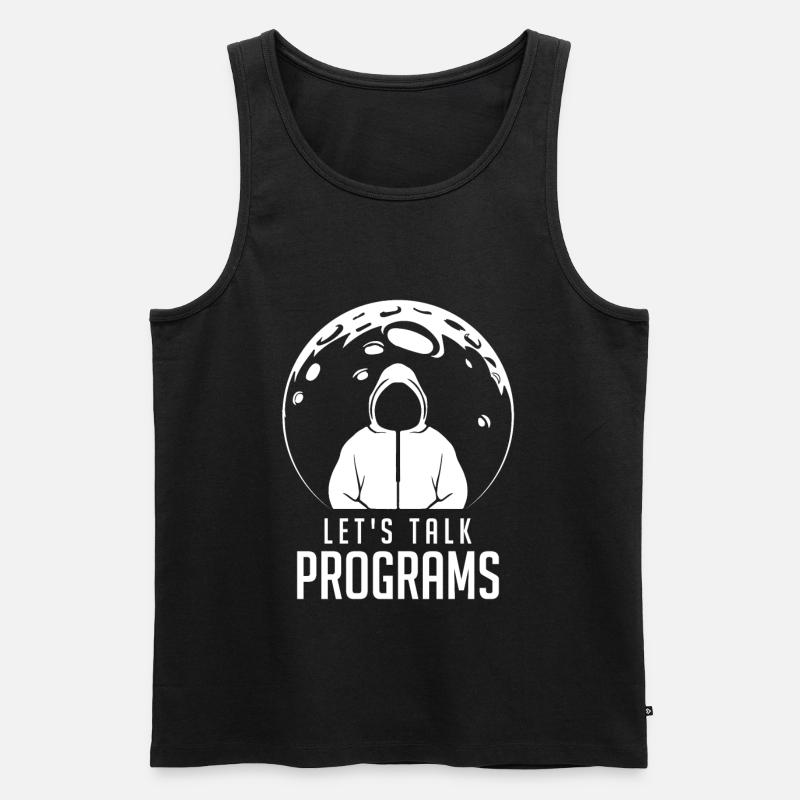 Programmer Coder Software Developer - Men's Premium Organic Tank Top - black