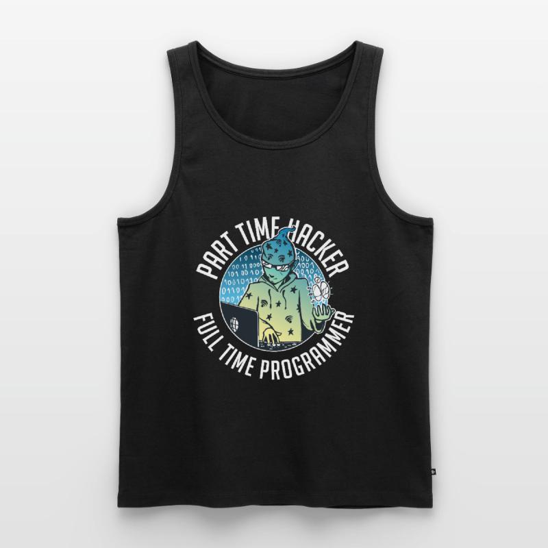 Programmer Coder Software Developer Men's Premium Organic Tank Top