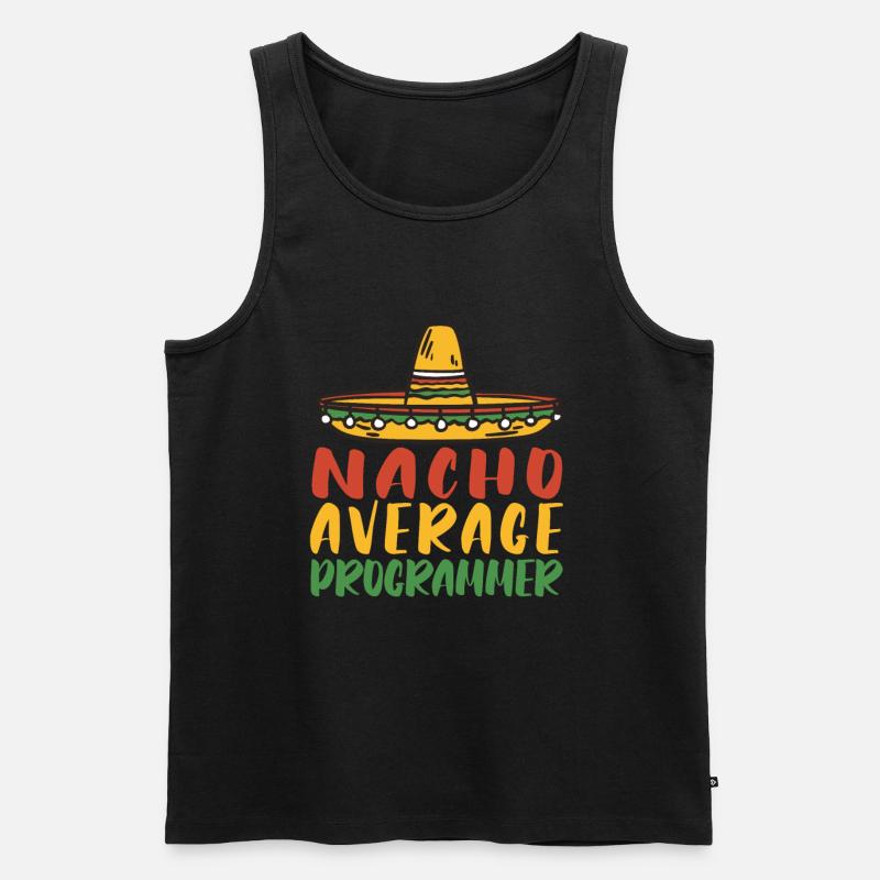 Programmierer Coder Software Entwickler - Männer Premium Bio Tank Top - Schwarz