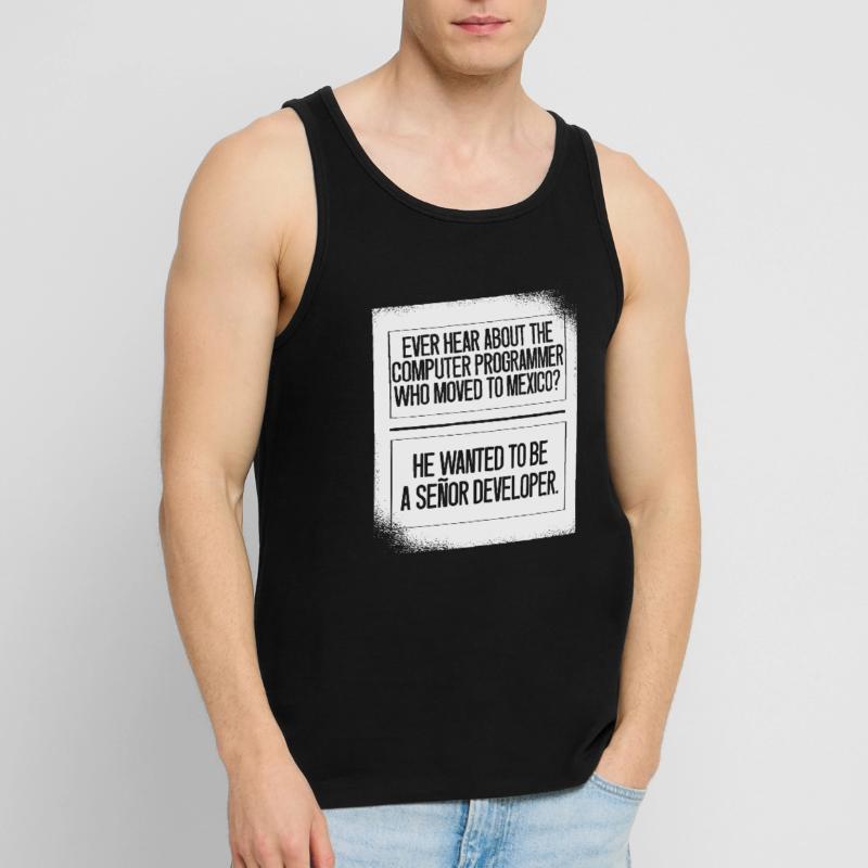 Programmer Coder Software Developer Men's Premium Organic Tank Top