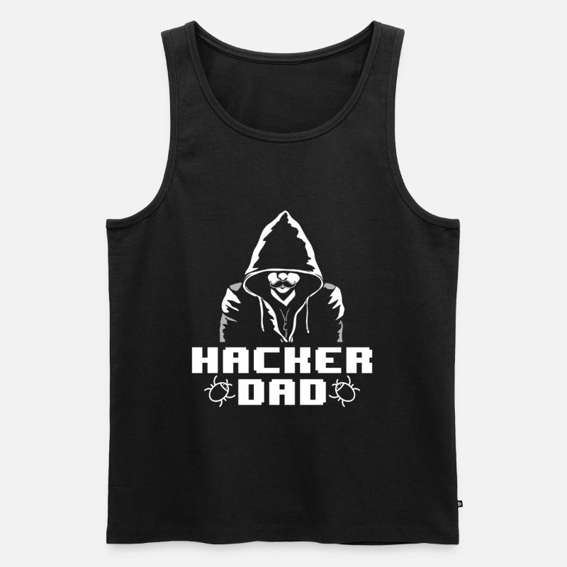 Programmer Coder Software Developer - Men's Premium Organic Tank Top - black