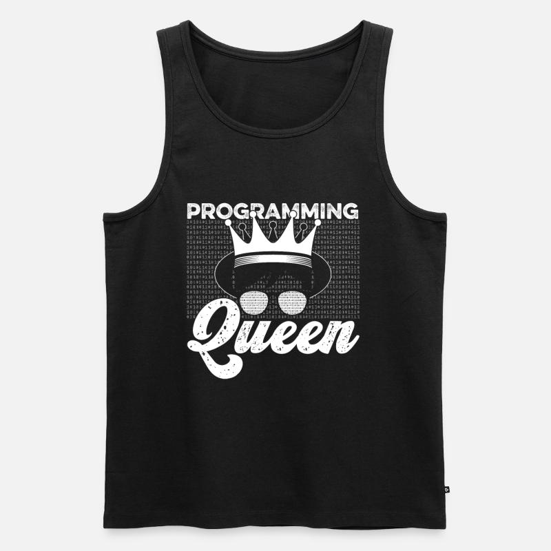 Programmer Coder Software Developer - Men's Premium Organic Tank Top - black