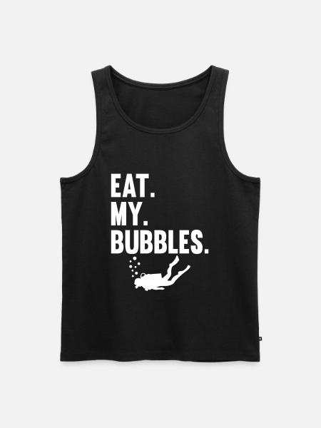 Scuba Diving Divers Diving - Men's Premium Organic Tank Top - black