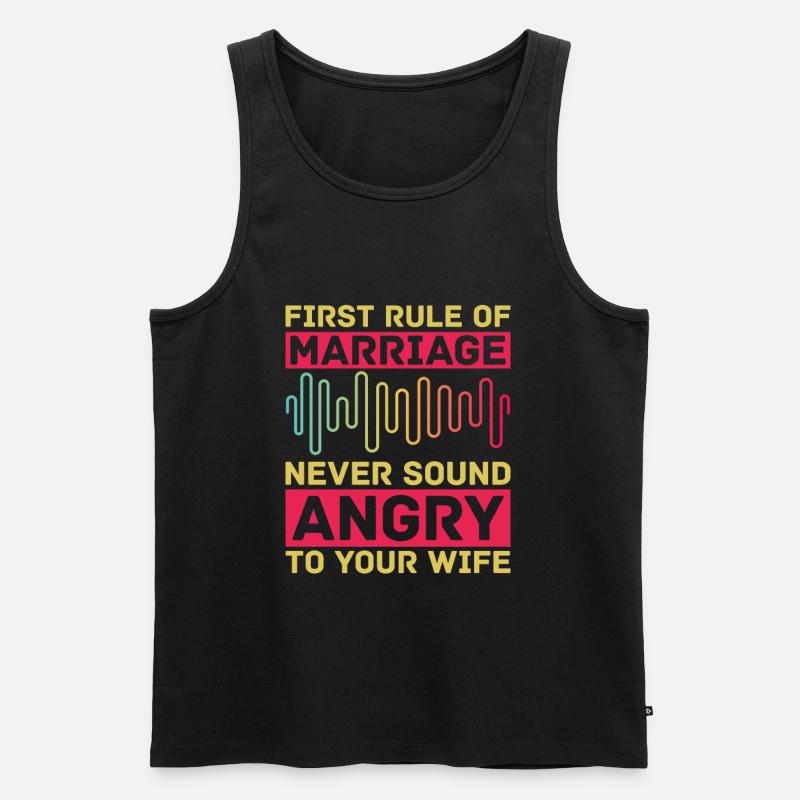 Tontechniker Sound Audio Engineer - Männer Premium Bio Tank Top - Schwarz